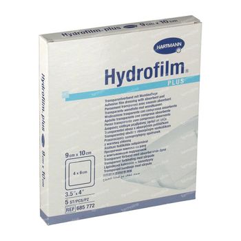 Hartmann Hydrofilm Plus 9 x 10cm 685772 5 st