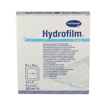 Hartmann Hydrofilm Plus 9 x 10cm 685772 5 st