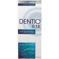 Dentio B 0.12% Bain De Bouche 250 ml