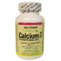 Altisa Calcium Citrate-Malate + Vitamine D 100 comprimés