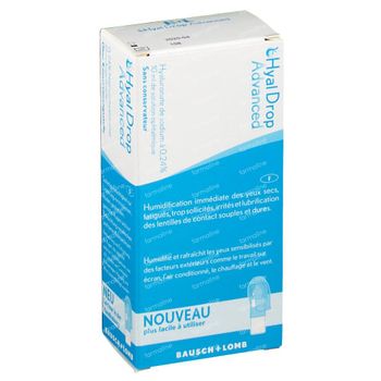 Bausch & Lomb Hyaldrop Advanced 10 ml solution