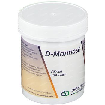 Deba D-Mannose 500Mg V-Caps 120 capsules