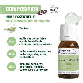 Pranarôm Huile Essentielle Tea-Tree Bio 10 ml