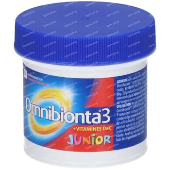 Omnibionta®3 Junior 30 comprimés à croquer