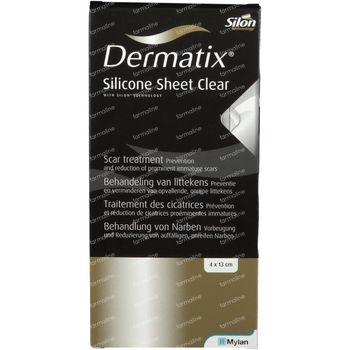 Dermatix Silicone Sheet Clear 4x13cm 1 st