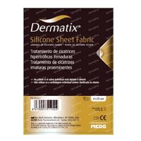 Dermatix Silicone Sheet Fabric 4x13cm 1 st