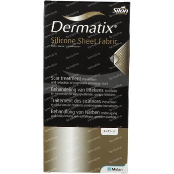 Dermatix Silicone Sheet Fabric 4x13cm 1 st