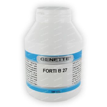 Forti B27 Genette 500 comprimés