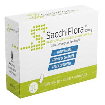 Sacchiflora 250mg 10 capsules