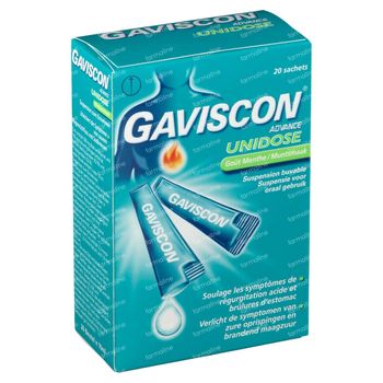 Gaviscon Suspensie Munt 20 zakjes