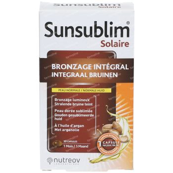 Nutreov Sunsublim Integraal Bruinen 30 capsules