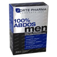 Forté Pharma Abdos Men 100% 2x7 + 2x7 comprimés