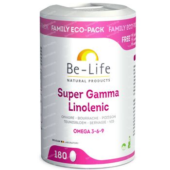 Be-life Super Gamma Linolenic 180 capsules