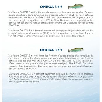 ViaNatura Omega 3-6-9 160 capsules