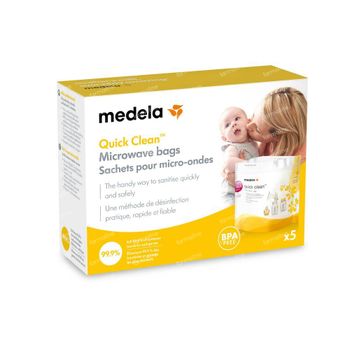 Medela Quick Clean Sachets pour Micro-Ondes 5 pièces