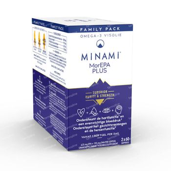 Minami MorEPA +Plus 120 softgels
