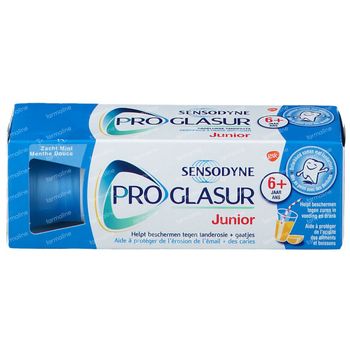 Sensodyne Proglasur Junior Tandpasta 6-12 Jaar 50 ml