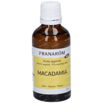 Pranarôm Huile Végétale Macadamia Bio 50 ml