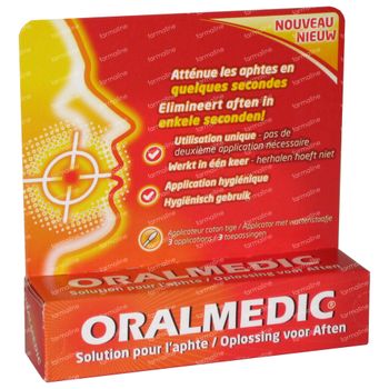 Oralmedic Aphtes Applicateur 1 pièce