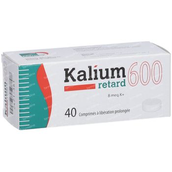 Kalium Retard 600mg 40 comprimés