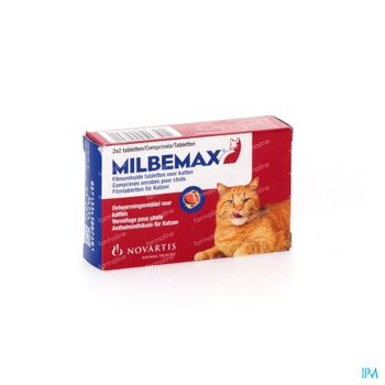 Milbemax Kat 2x2 tabletten