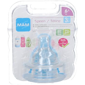 MAM Zuigspeen Size 3 6 Maanden+ 2 stuks