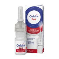 Otrivine Duo 0,5 mg/ml + 0,6 mg/ml Oplossing Neusspray 10 ml neusspray