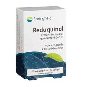 Springfield Reduquinol Softgell 100 mg 60 capsules
