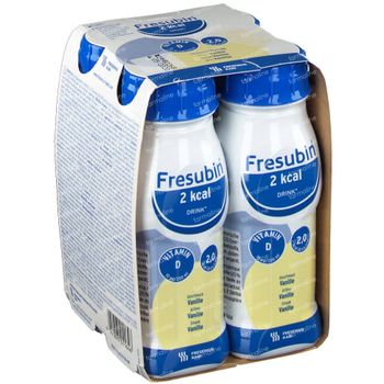 Fresubin 2 Kcal Drink Vanille 4x200 ml