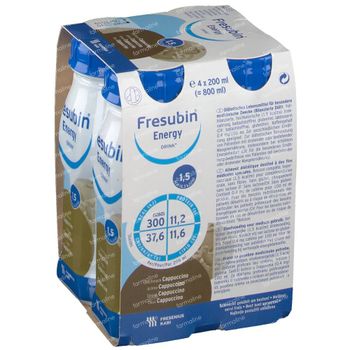 Fresubin Energy Drink Cappuccino 4x200 ml