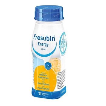 Fresubin Energy Drink Tropische Vruchten 4x200 ml