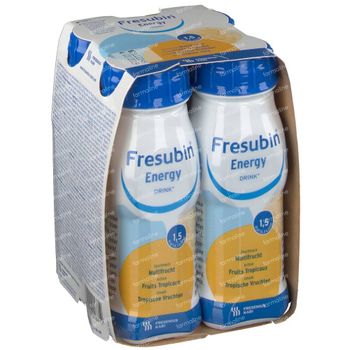 Fresubin Energy Drink Fruits Tropicaux 4x200 ml