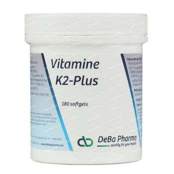 DeBa Pharma K2-plus 180 gélules souples