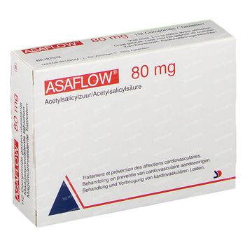Asaflow 80mg 112 tabletten