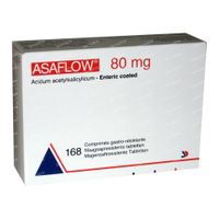 Asaflow 80mg 168 tabletten