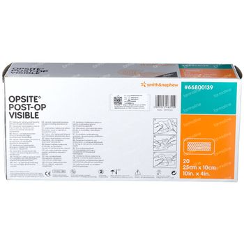 Opsite Post OP Visible 10cm x 25cm 20 st