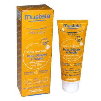 Mustela Crème Soleil Protectrice Peau Délicate et Fragile SPF50 75 ml