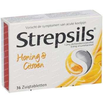 Strepsils Honing - Citroen 36 st