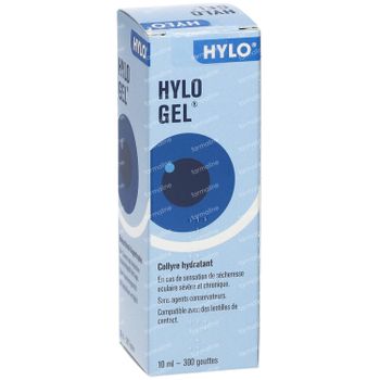 Hylo-Gel Gouttes Oculaires 10 ml