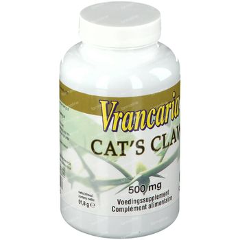 Vrancaria Cat's Claw 500 Mg 180 capsules