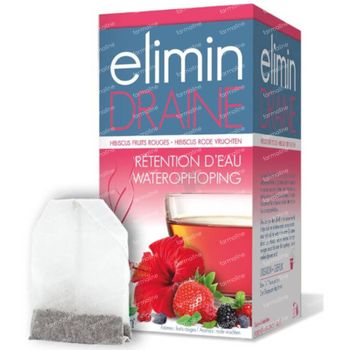 Elimin Draine Thé Fruits Rouges 20 g sachets