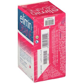 Elimin Draine Thé Fruits Rouges 20 g sachets