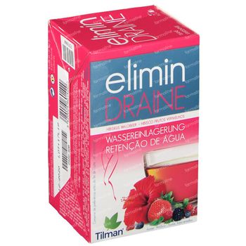 Elimin Draine Thé Fruits Rouges 20 g sachets