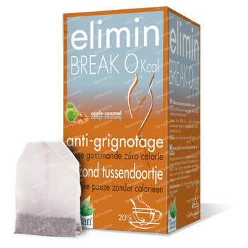 Elimin Thee Break 0% Appel-Karamel 20 zakjes