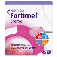 Fortimel Crème Fruit de la forêt 4x125 g