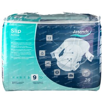 Attends® Slip Active 9 Large 28 st