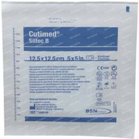 Cutimed Siltec B Cp Steril 12,5X12,5Cm 7263101 1 st