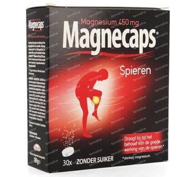 Magnecaps Muscles 30 comprimés effervescents