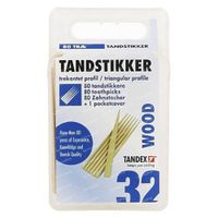 Tandex Zahnstocher Holz 80 st
