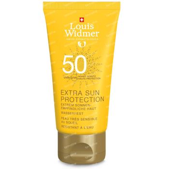 Louis Widmer Extra Sun Protection SPF50 Zonder Parfum 50 ml